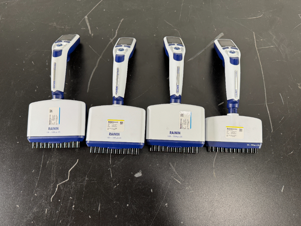 Image of Rainin E4 XLS Digital Multichannel Pipettes - Quantity 4